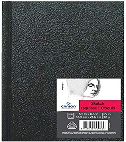 Sketchbook - Hardcover Sketch Pad, 8.5 x 11, Durable Sketch Book for