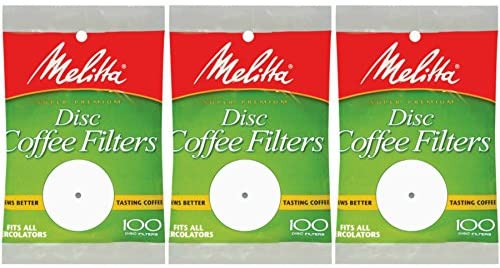 Coletti Bozeman Percolator 3.5 inch Premium Disc Coffee Filters (Pack of 100)