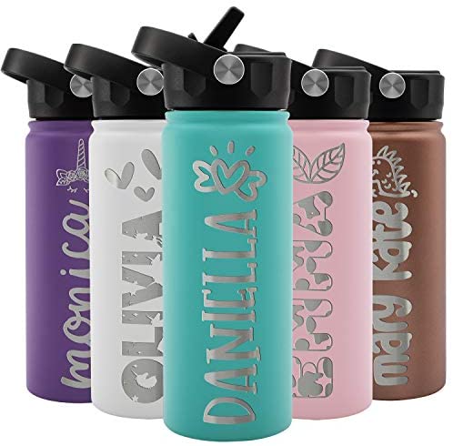Vayugo Kids Cups with Lids and Straws 5 Pack Stainless Steel 12oz Spill  Proof Toddler Tumblers Unbreakable Drinking Sippy Cup Leak Proof Water  Bottle Travel Mug for Children & Adults Indoor Outdoor
