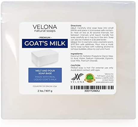  velona 10 LB - Oatmeal Soap Base SLS/SLES free