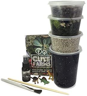 Cute Farms Terrarium Starter Kit — Tools and Toys