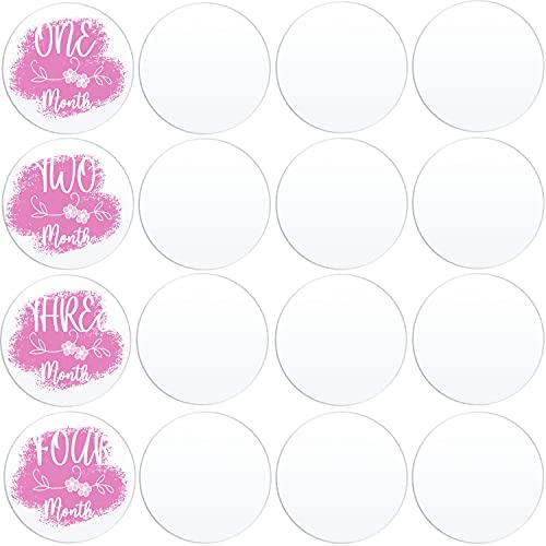 Roses Acrylic Blanks, 2.5 Inch Circles 1 Hole, tassel Keychain blanks, –  Swoon & Shimmer