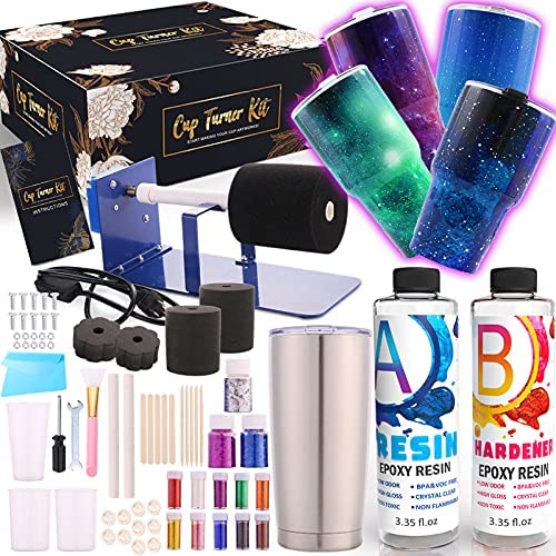 Cup Turners for Tumblers Starter kit,Pen Spinner for Epoxy,Cup