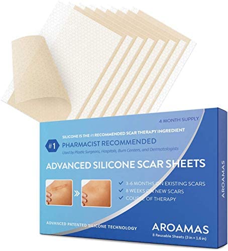 Silicone Scar Removal Sheets (1.6 x 120 3M) Professional Upgrade