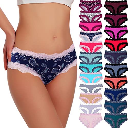 Wholesale VEENXTHA Womens Underwear Hipster Panties 5 Pack Smooth Stretch  Microfiber Briefs at Women's Clothing store
