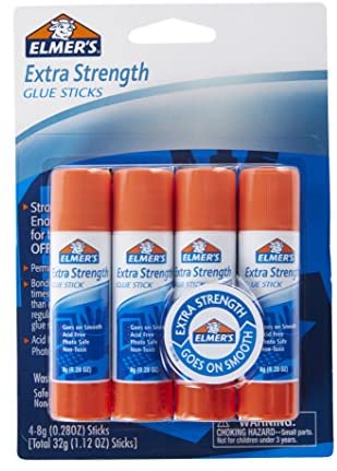 Elmer’s Scented Glue Sticks, Safe, Nontoxic School Glue, 30 Count (6g Each)