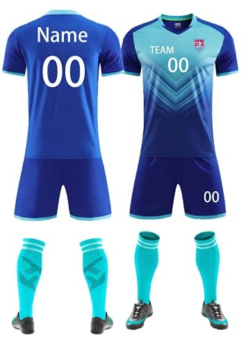 : LAIFU Custom Soccer Jerseys for Kids Youth Adult Personalized Soccer  Uniforms Shirts Shorts Set for Boys Girls : Clothing, Shoes & Jewelry