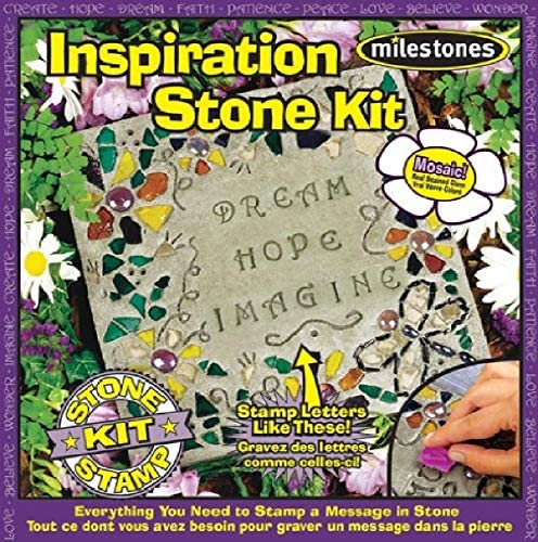 Milestones Mosaic Flower Stepping Stone Kit