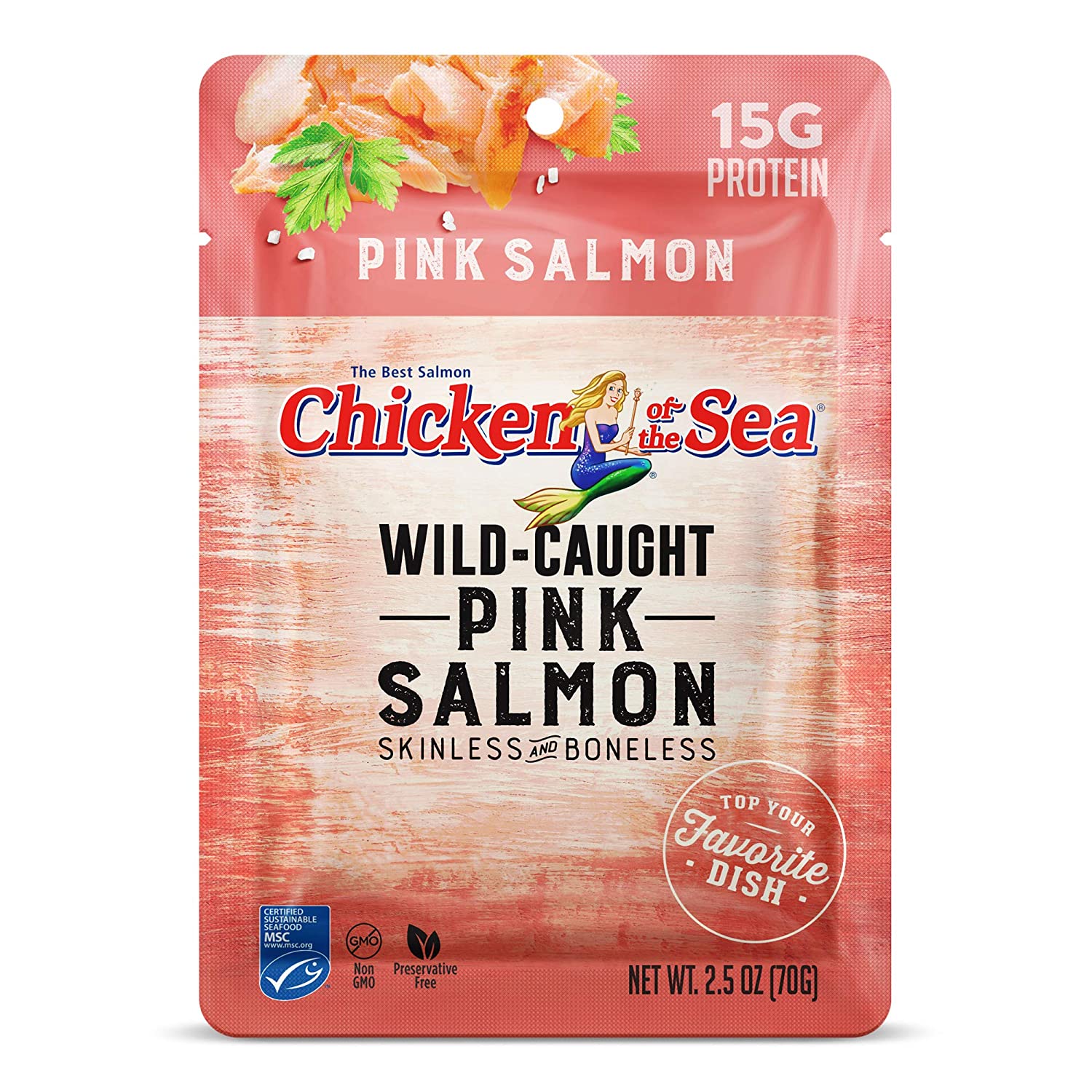  Safe Catch Wild Pacific Pink Salmon Canned Wild-Caught No Salt  Added Skinless Boneless Salmon Fish Mercury Tested Kosher, 6 Pack Can  Salmon 5oz : Grocery & Gourmet Food