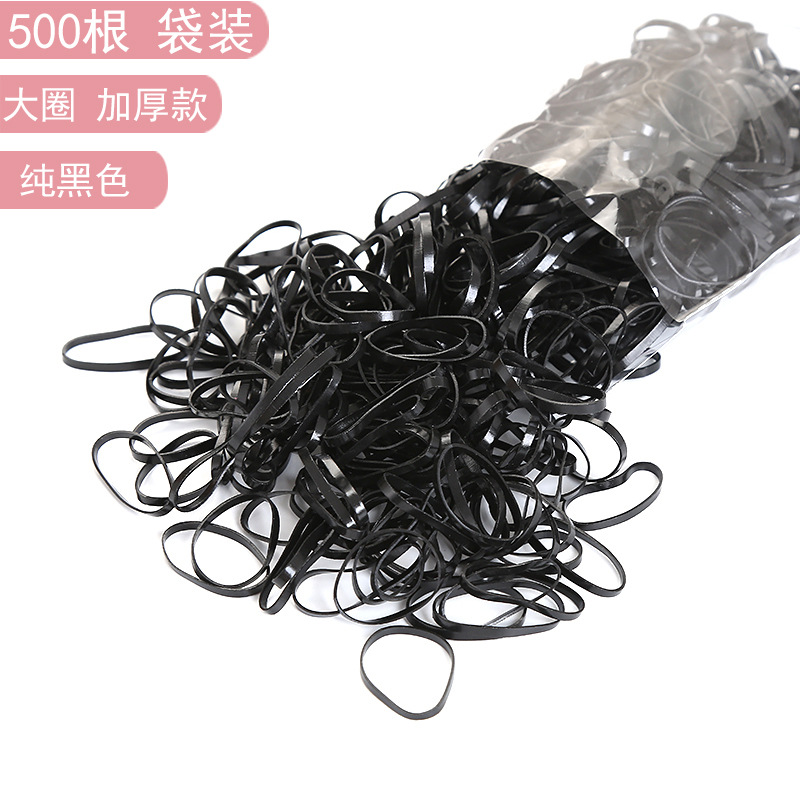 Elastic Hair Rubber Bands 1500pcs Mini Small Clear Ponytail