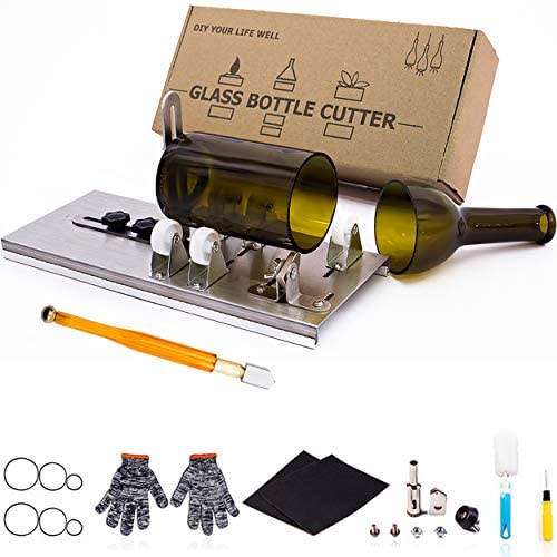 Glass Bottle Cutter, Fixm Square & Round Bottle Cutting Machine