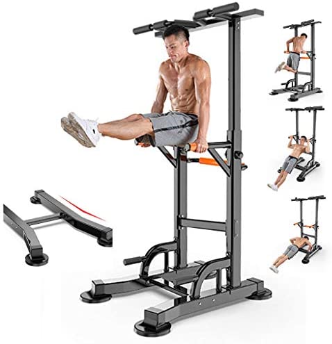 Details about / PowerDip Station Chin Up Bar Power Tower Pull Push Home Gym Fitness Core Sport H