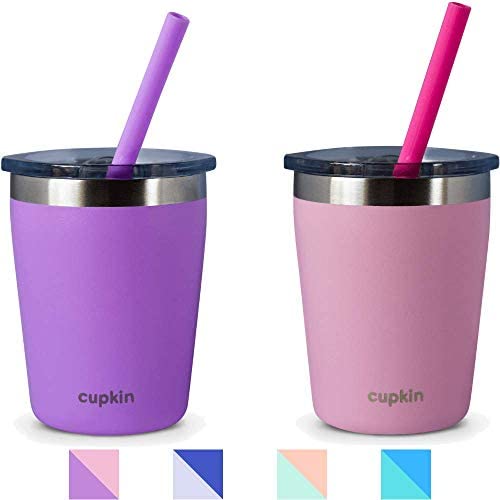 Wholesale Stackable Stainless Steel Toddler Straw Cups for Kids