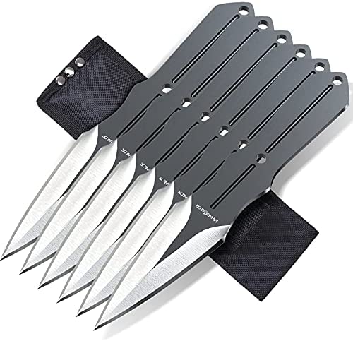  NedFoss Throwing Knives 6Pack, Ideal Companion for