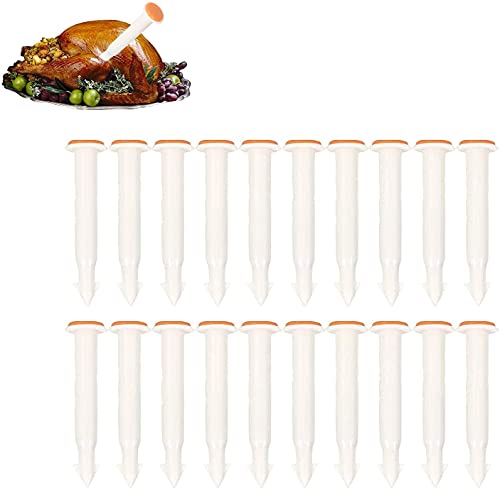  20Pcs Poultry Thermometer Roasted Chicken Disposable  Temperature Meter for Cooking Turkey Chicken Beef Cooking Meat Pop Out Up  Poultry Timer: Home & Kitchen