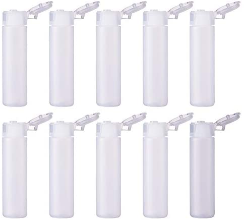 Glue Applicator Bottle 10pcs 10ml Needle Tip Glue Bottle Applicator DIY Quilling Tool Precision Bottle (White), Adult Unisex, Size: Small