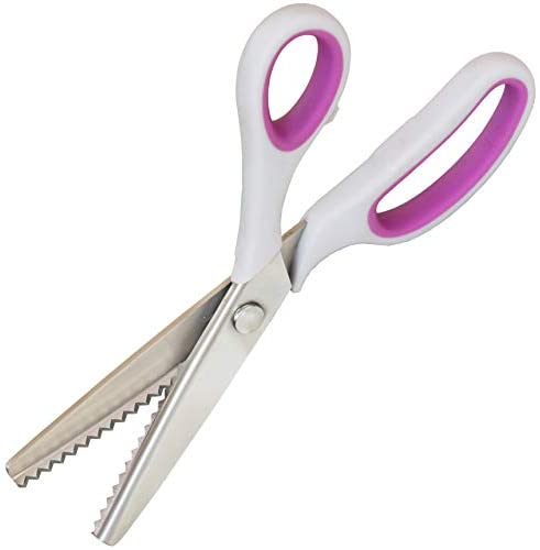  Pinking Shears Scissors for Fabric - Paper Cutting, 9