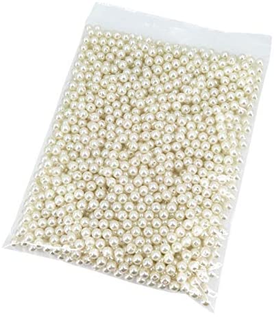  Pearls Beads 3/4/5/6/8mm Assorted Colors ABS Round