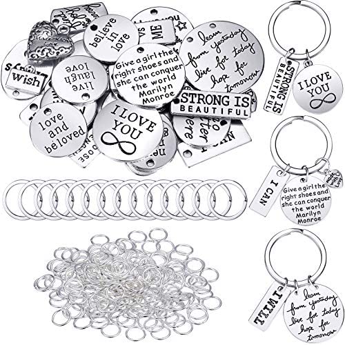 Fashewelry 70pcs Alloy Enamel Number Charms 7 Colors Flat Round 0-9 Number Pendants for DIY Jewelry Making