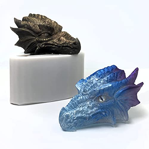 KAKIWYHHH Baby Dragon 3 D Epoxy Resin Silicone Mold for Fondant Sugar Craft Cake Topper Decorating Polymer Clay Plaster