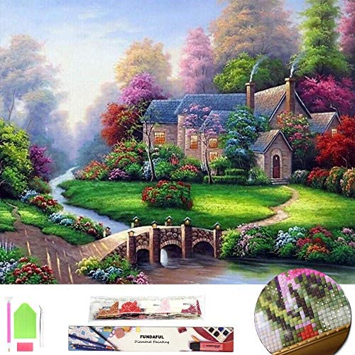 YALKIN 5D Large Diamond Painting Kits for Adults (35.4x11.8inch