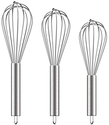 KHN Wire Whip Stainless Steel 24 Dough whisk Silicone whisk Wisk kitchen  Tool dough Whisk small Whisk Whisks for cooking egg Whisk Wisk Utensil  Whisk