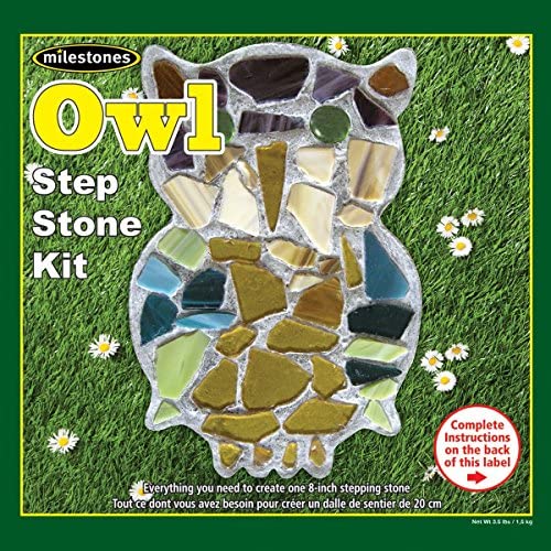 Mosaic Stepping Stone Kit-Garden Handprint