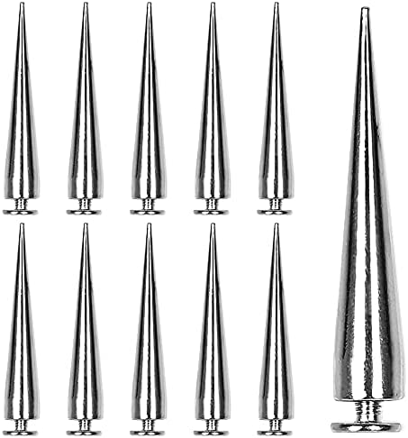 US$ 65.00 - wholesale 100pcs Claw Screw Spikes Screwback Studs Rivets Metal Spikes  Studs for Punk Style Clothing Accessories DIY Craft Decoration -  m.