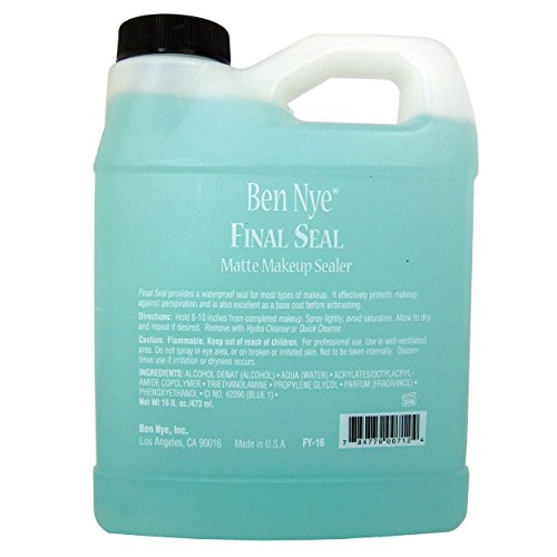 Ben Nye Final Seal Matte Makeup Sealer, 1oz