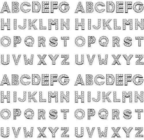  Honbay 26PCS Rhinestone Alphabet Letter A-Z Sliders