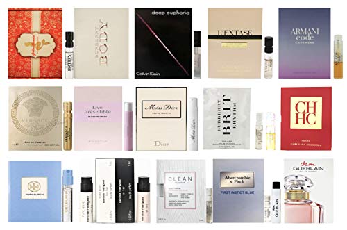 Pilestone 10X Perfume Sampler Lot of Designer Fragrance Samples for Women