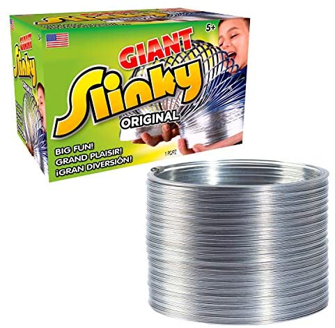 Slinky the Original Walking Spring Toy, Plastic Slinky 3-Pack, Multi-color  Neon Spring Toys, Kids Toys for Ages 5 Up by Just Play