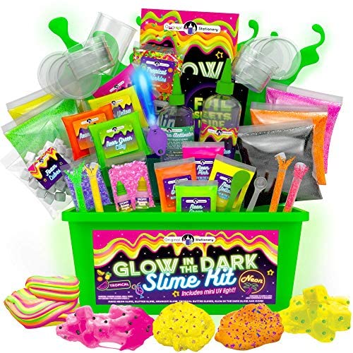 Slime Kit For Girls - 2 In 1 - Diy Slime Making Kit Plus Slime