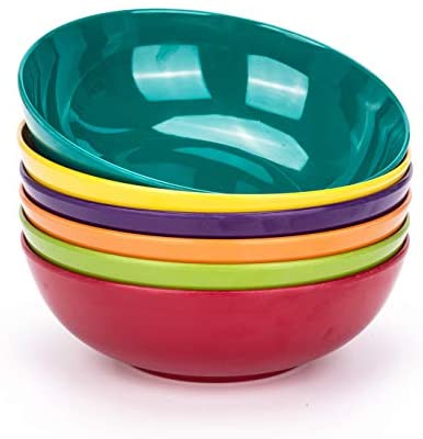 Buy Wholesale China Melamine Mixing Salad Bowls With Pe Lid Set Wholesale  4pc Round Courful Plastic Mixingbowl & Mixing Bowl at USD 16.1