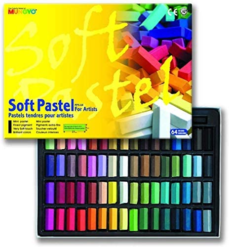 MUNGYO Oil Pastels in Assorted Colours - 11 x 70 mm (Pack of 48