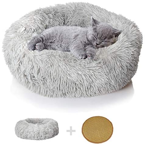 bamboo pet calming bed