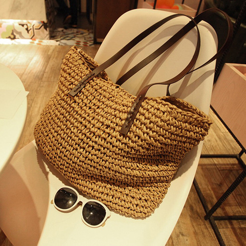 YXILEE Summer Straw Shoulder Bag Straw Small Clutch Crossbody Bags for  Women Beach Cell Phone Wallet Purse Handmade Envelope