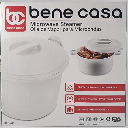 Bene Casa 33868 5.3-Quart Stainless Steel Pressure Cooker