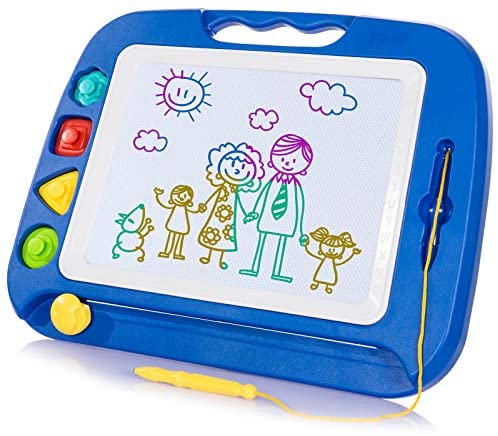 Magnetic Drawing Board,Doodle Board,Sketching Pad for Toddler Boy Girl  Learning Toys,Travel Size Toddlers Toys