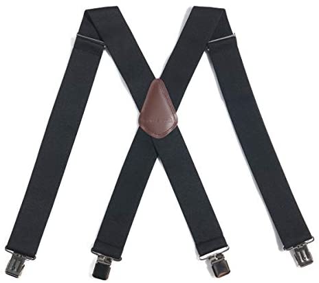 Men's Suspender Black Skull Elastic Suspenders Bloody Spider Suspender  Adjustable Suspenders for Adult