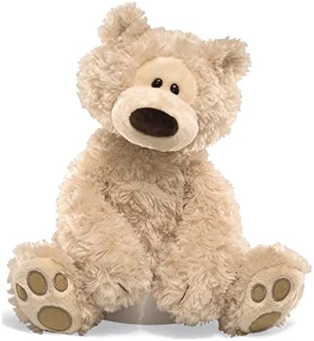 10'' Teddy Bear Stuffed Animal, Brown Baby Bear Plush Toy, Gift for Kids  Boys Girls