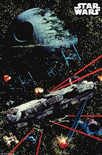 Star Wars: The Empire Strikes Back 40th - Classic Wall Poster, 22.375 x 34