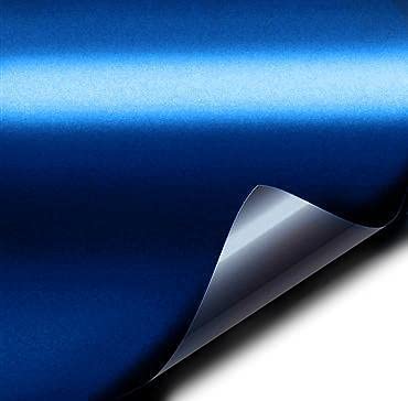 Matte Dark Blue Car Wrap Vinyl Roll with Air Release 3mil-VViViD8 (3ft x  60)