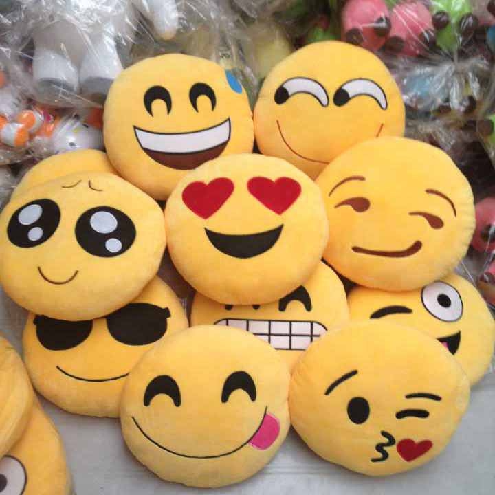 Cheap emoji outlet pillows