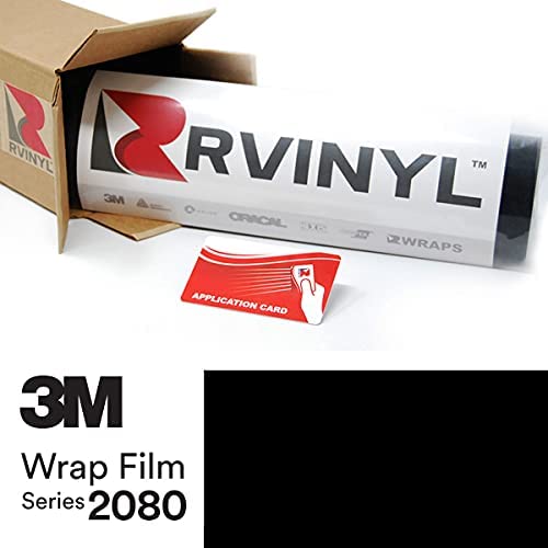  Black Matte Car Wrap Vinyl Roll with Air Release 3MIL-VViViD8  (1.5FT X 5FT) : Automotive