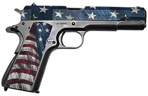  GunSkins Pistol Skin - Premium Vinyl Gun Wrap with Precut  Pieces - Easy to Install and Fits Any Handgun - 100% Waterproof  Non-Reflective Matte Finish - A-TACS ATX : Sports & Outdoors