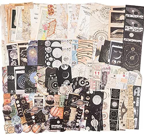 Aesthetic Vintage Stickers Pack 50PCS, Boho Retro Stickers for Teens Adults  Eikecy Vinyl Waterproof Cute Stickers for Journaling Scrapbook Water
