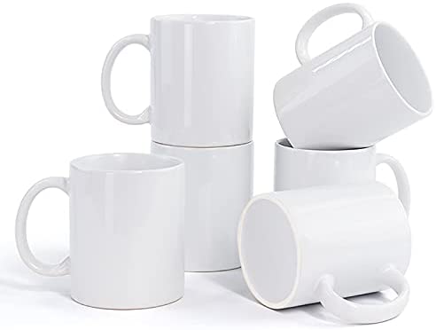  AmorArc 16oz Coffee Mugs Set of 6, Large Ceramic Coffee Mugs  for Man, Woman, Dad, Mom, Modern Coffee Mugs Set with handle for  Tea/Latte/Cappuccino/Milk/Cocoa. Dishwasher&Microwave Safe, Multi : Home &  Kitchen