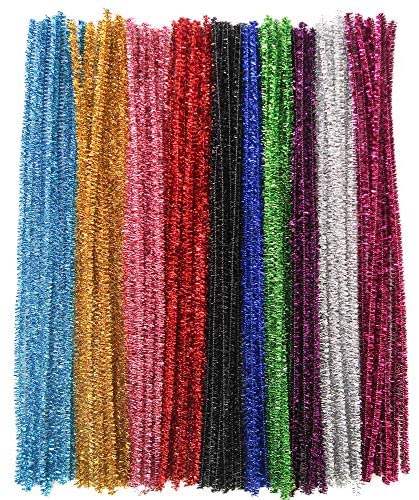  TOAOB 100pcs Pipe Cleaners Light Pink Pipe Cleaners Chenille  Stems 6mm x 12 Inch Pipe Cleaners Craft Supplies for Art DIY Crafts  Decorations : Arts, Crafts & Sewing