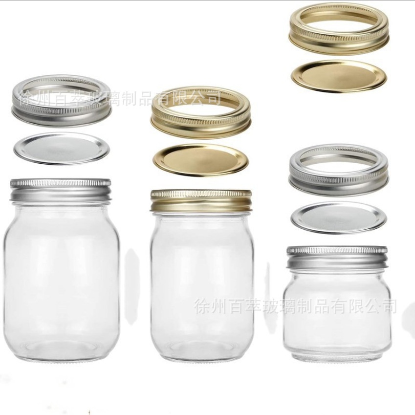 Glass Mason Jars 1000ml 32 Oz Large Food Storage Container for Pickle Honey  Nuts Jam with Metal Lid - China Mason Jar and 32oz Mason Jar price